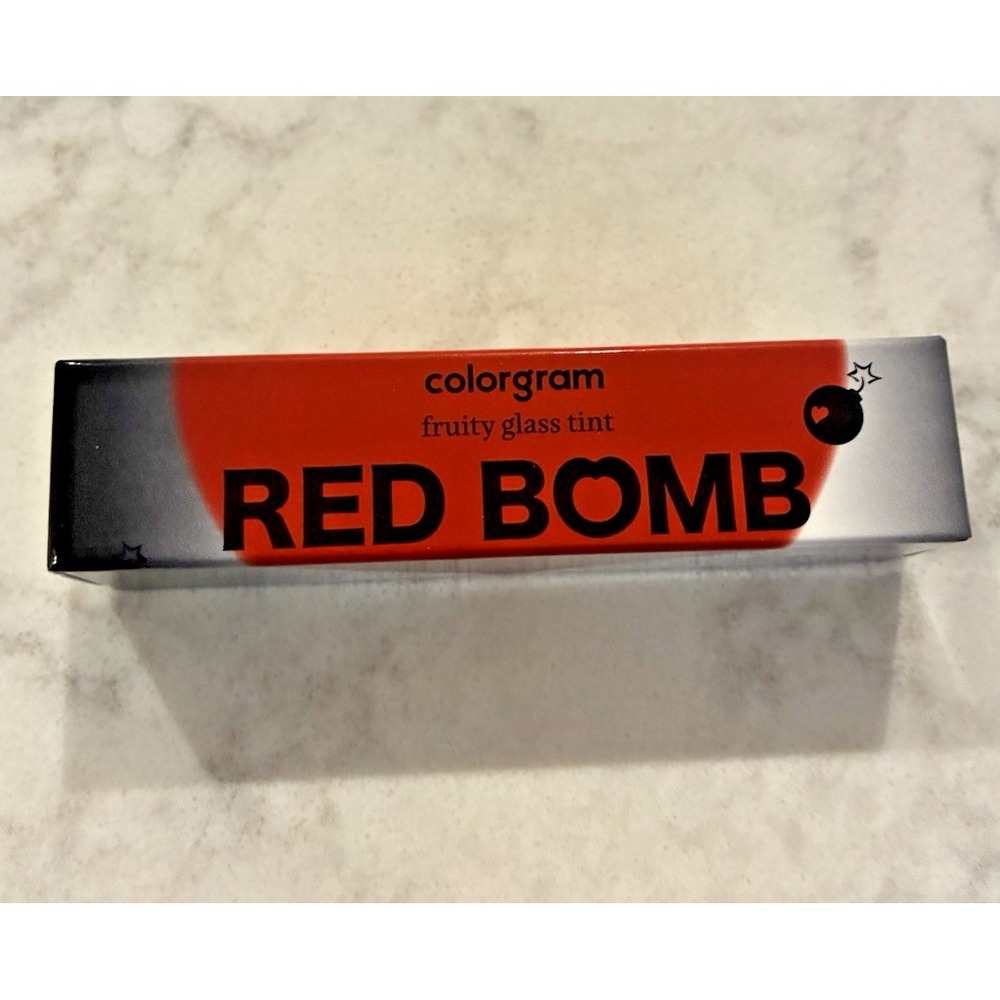 Colorgram Fruity Glass Tint Red Bomb Lip Gloss -  17 Ticking Apple - K Beauty